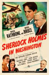 SHERLOCK HOLMES WASHINGTON Rsxx - POSTER HQ 40x60cm d'une AFFICHE VINTAGE