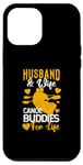 Coque pour iPhone 15 Plus Mariage Mariage Mari Et Femme Canoë Buddies For Life