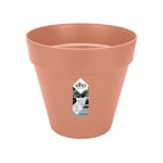 elho Loft Urban Round 50 - Large Plant Pot Outdoor - 100% Recycled Plastic - Ø 48.5 x H 44.5 cm - Pink/Delicate Pink