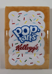 CLAIRE'S KELLOGG'S POP TART SOFT PLUSH DIARY NOTEBOOK NOTEPAD BOOK