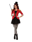 Rubies Multicolor Ringmaster Female Adult Costume Set (Small) - Gorgeous Design, Perfect for Halloween, Festivals, Cosplay Events, Circus & Carnival-Themed Parties Halloween Halloween