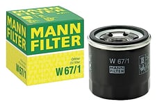 MANN-FILTER W 67/1 Oil Filter - CARS + TRANSPORTERS, Black