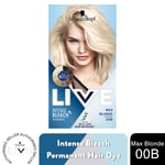 Schwarzkopf LIVE Bleach Permanent Hair Dye, 00B Max Blonde