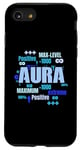 Coque pour iPhone SE (2020) / 7 / 8 Bleu Max Aura Blue Color Graphic