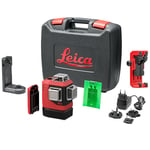 Leica Lino linjelaser L6G 3x360° Paket Grön laser