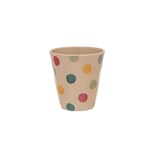 Emma Bridgewater Polka Dot Picnic Beaker Rice Husk 88(d) x 90mm