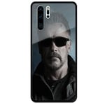 Huawei P30 Pro Svart Mobilskal Med Glas Arnold Schwarzenegger