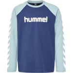 Hummel Boys genser til barn, blue surf