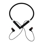 Wireless Bluetooth Neckband Earbuds for Running Workout Home Office - Black