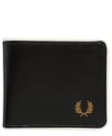 Fred Perry portefeuille homme laurel wreath L73051-D57 Black - Ecru Nero