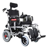 Home Accessories Elderly Disabled Electric Wheelchair the Elderly Can Easily Fold the Disabled Lithium Battery Fully Lying down Automatic Wheelchair Weight Limit 100Kg