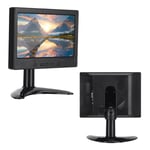 7 tuumaa 1024 x 600 resoluutio 16:9 monitoiminäyttö HDMI-/VGA-/AV-tuloa varten jalustalla (100-240V) AU-liitin