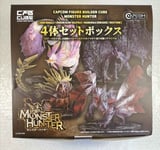 CAPCOM FIGURE BUILDER CUBE MONSTER HUNTER (4 SET BOX) JAPAN NEW (CAPCOM PRODUCT)