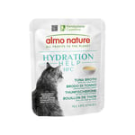 20 + 4 gratis! 24 x 50 g Almo Nature HFC Hydration Help - Tunbouillon med tunfilet