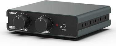 T3PRO MM/MC RIAA Phono Preamp pour Platine Vinyle/Lecteur de Disque Vinyle/amplificateur Domestique,Préamplificateur phonographique Professionnel avec réglage du Gain et du Volume