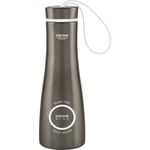 GROHE BLÅ dricksflaska ø81x239mm/450ml termoborstad hård graf