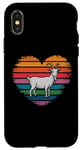 iPhone X/XS Retro Vintage Goat Animal Lover Farm Nature Gifts for Women Case