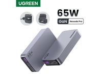 Ugreen Lader Nexode Pro 65W Gan Reiseadapter