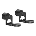 PureMounts Support de Haut-Parleur pour Sonos Era 100 & 300 Lot de 2, Support Mural pour Haut-Parleur avec Gestion des câbles, pivotant +/-30°, inclinable 0/-30°, capacité de Charge 5Kg, Noir