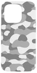 Coque pour iPhone 15 Pro Gris Camouflage Branché Chasse Camouflage Mignon y2k