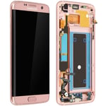 LCD replacement part with touchscreen for Samsung Galaxy S7 Edge – Pink