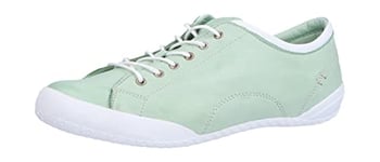 Andrea Conti Femme, Basket, Vert Pastel et Blanc, 39 EU