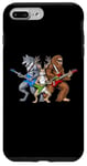 Coque pour iPhone 7 Plus/8 Plus Cryptides Bigfoot Jackalope Loup-garou Cryptozoologie