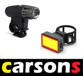 Front and rear Carsons set bike cycling lights for MTB road bicycle Carsons USB