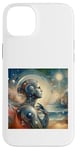 Coque pour iPhone 14 Plus Leonardo Da Vinci Robot Femme