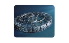 Fantasy Space Station Mouse Mat Pad - Alien Galaxy Science Gift Computer #14121