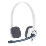 Logitech H Series H150 Casque avec Microphone Fil Blanc