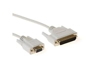 Act Ak7253 3M 9 Pin D-Sub Female 25 Pin D-Sub Male Beige Serien-Kabel (Ak7253)