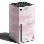 Mytrix Wraps for Xbox Series X Console Pink Camo, Custom X-Box Series X Cover Skin, Magnetic Protective Case for Easy Installation,Full Protection