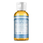 Dr. Bronner's Bébé Bio Savon Liquide Pure-Castile non Parfumé, 59 ml