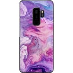 Samsung Galaxy S9+ Transparent Mobilskal Marmor