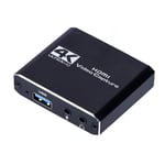 Boîtier D'enregistrement Et Diffusion En Direct Avec Carte D'acquisition 4k, Compatible Usb 3.0, Pour Jeux Vidéo En Direct, Compatible Avec Ps4, Dvd, Caméscope, Caméra - 21spq0506a01824