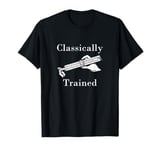 Classically Trained: Mechanical Analog Calculator Slide Rule T-Shirt