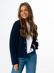 Y.A.S Frido Long Sleeve Wide Knit Cardigan - adult - female