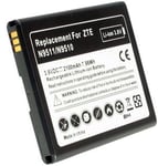 Kompatibelt med Zte Blade G, 3.8V, 2100 mAh