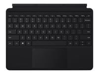 Microsoft Surface Go Type Cover - Clavier - avec trackpad, accéléromètre - rétroéclairé - Allemand - noir - commercial - pour Surface Go, Go 2, Go 3