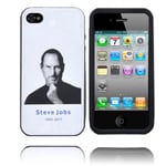 Apple Soft Steve Jobs Iphone 4s Silikonskal (svart Kant)