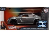 Jada Toys Fast & Furious 2021 Dodge Charger 1:24, Bil, 8 År, Metall, Metallisk