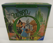 THE WIZARD OF OZ ADVENTURE BOOK FAMILY BOARD GAME RAVENSBURGER OPENED NEVER USED