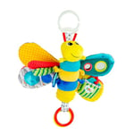 LAMAZE Freddie The Firefly - Clip on Pram and Pushchair Newborn Baby Toy, Sensory Toy for Babies Boys and Girls From 0 - 6 Months