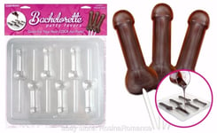 Willy Penis Chocolate Lollies Mould Tray Joke Naughty Funny Rude Hen Party Gift