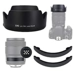 JJC Bayonet Lens Hood for Canon RF 28-70mm f/2.8 IS STM, RF 24-105mm F4-7.1 IS STM, EF-S 18-135mm F3.5-5.6 IS USM Lens Replaces Canon EW-73D (with Lens Contacts Protector Cover Cap)