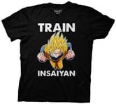 Dragon Ball Z Goku Train Insaiyan Adult T-Shirt