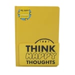 Mr Happy Think Happy Thoughts A5 Notebook | Reader | Writer | Young Reader