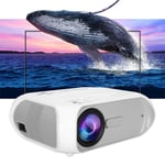 S5 Mini Phone Projector TFT LCD 140in Screen WiFi 1080P VGA Projector White 100‑