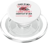 Couple Valentines Day Romantic Relationship Funny Boyfriend PopSockets PopGrip for MagSafe